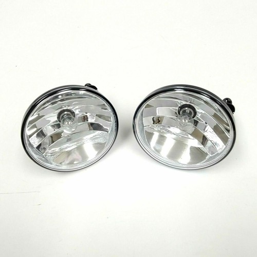 Fit 2021 2022 Chevrolet Colorado With Chrome Bezel Wires Switch Clear Fog Lights - Picture 4 of 8