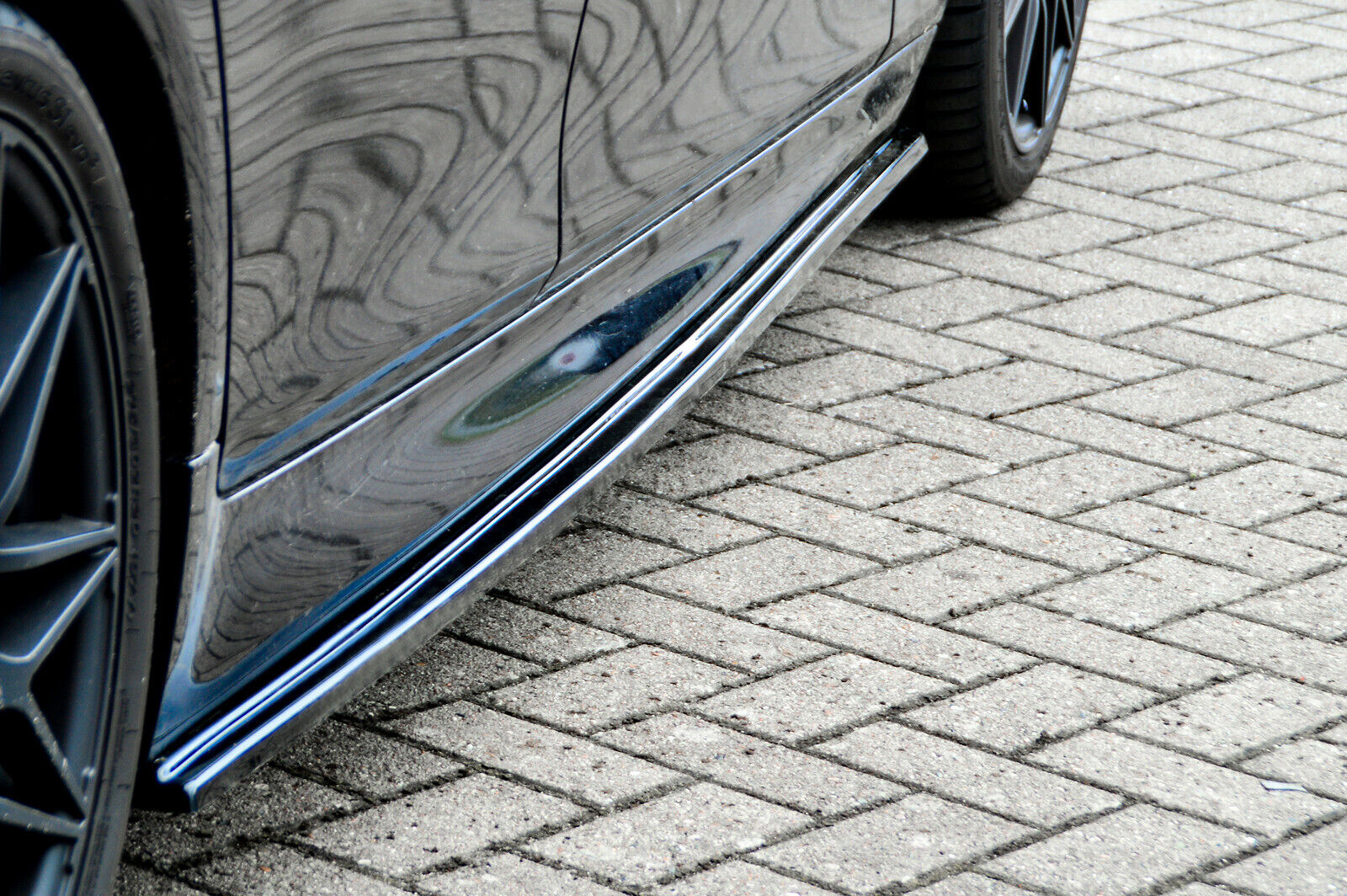 Seitenschweller Sideskirts aus ABS passend für BMW 5er mit M-Paket M5 F10 F11