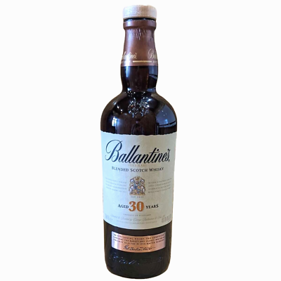 RARE Ballantine's Scotch Whisky 30 Years Box & Empty Bottle RARE Ballantine's Scotch Whisky 30 Years Box & Empty Bottle