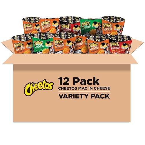 12 Count Mac 'N Cheese Cups with Bold, Flamin' Hot, and Cheesy Jalapeno Flavors - Picture 3 of 9
