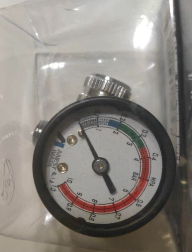 ANEST IWATA AJR-02S-VG Hand Pressure Gauge Air Regulator JP NEW - Picture 3 of 3