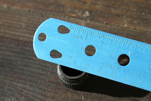 Velox #19 rubber dynamo cover NOS black 19mm - Picture 3 of 4
