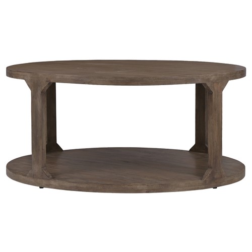 Couchtisch Beistelltisch Sofatisch Holztisch Tisch Massivholz Rund Ø100 x 45 cm - Bild 1 von 6