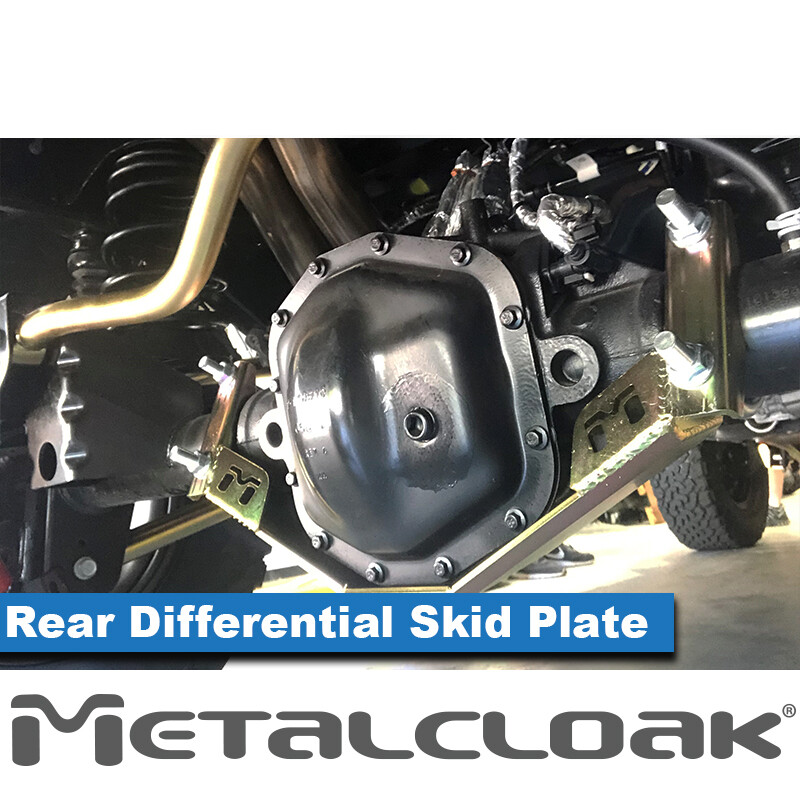 Metalcloak M220 Rear Differential Skid Plate for Jeep Wrangler JL