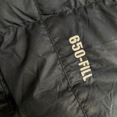 Marmot 650-Fill Black Puffer Jacket Full Zip Bomber Jacket Goose Down Men Sz XL - Picture 4 of 10