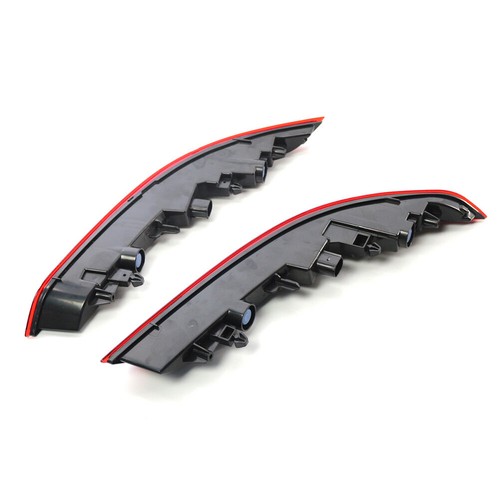 Rear Bumper Fog Light Reflector Left & Right Fit Porsche Cayenne 2015-2017 2pcs - Picture 9 of 10