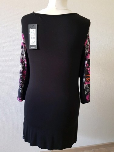 Monari Tunika Tshirt Gr 42/XL/14,Viskose,Lange t-shirt, Farblock - Bild 2 von 5
