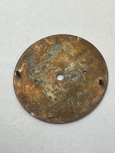 Quadrante Dial per cronografo " E. GÜBELIN " vintage - calibro 23 diametro 30 mm - Foto 4 di 4