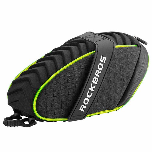 ROCKBROS Bicycle Seat Saddle Bag Under Seat Storage Tail Pouch Cycling Bags - Picture 22 of 24