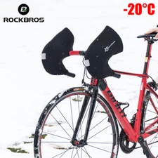 ROCKBROS Handlebar Mittens Road Bike Windproof Coldproof Commuter Warmer Covers