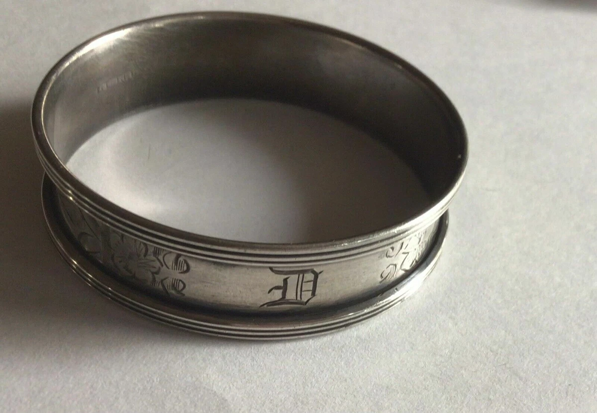 Initial shop napkin rings