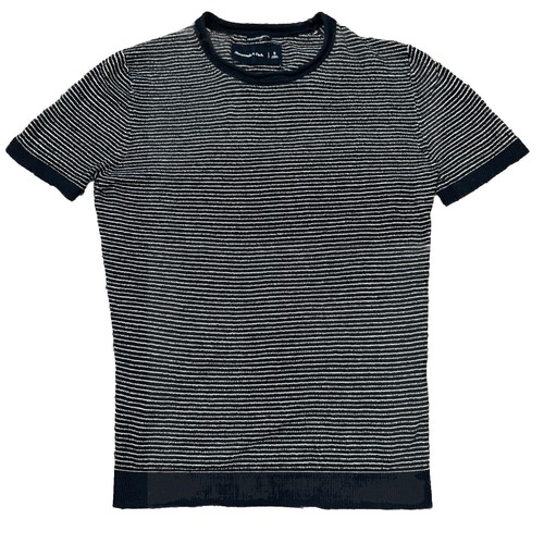 Camisa manga corta tejida a rayas peso pluma Abercrombie And Fitch S