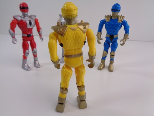 1991 Lanard Toys Atomic Power Ranger Warriors 6" Scale Set 4 Figuren Konvolut - Bild 5 von 20