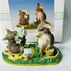 Charming Tails By Fitz & Floyd "I Love You A Whole Bunch" In Box