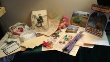 junk journal starter kit, diy journal, 50 pcs, vintage,random pieces each time