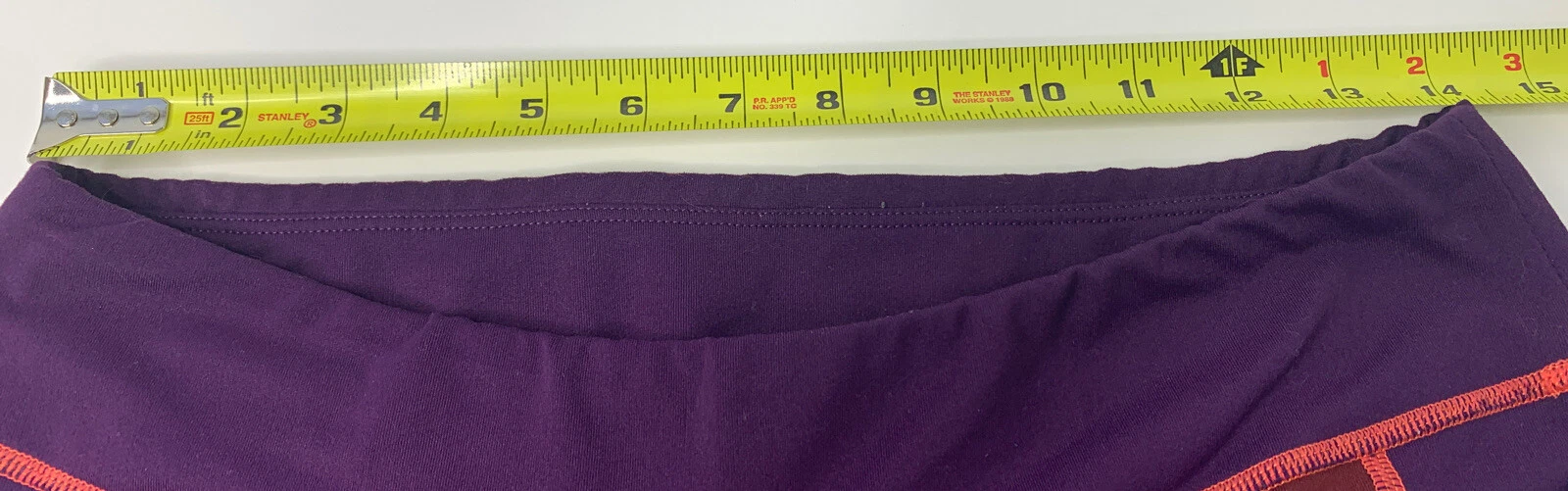 merrell athletic colorblock purple leggings