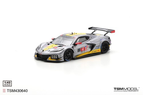 Modelo TSM Chevrolet Corvette C8.R - 2022 24 horas Daytona 1:43 coche diecast TSM430640 - Imagen 2 de 5