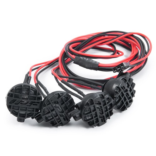 1PC 4Leds Roof Light For 1/10 RC TRX4 SCX10 90046 D90 Wraith Crawler Accessories - Picture 12 of 16