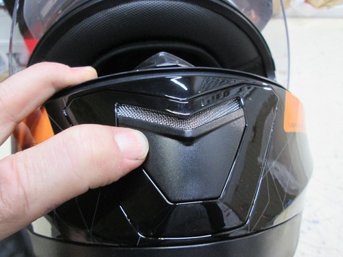 ZOX MOTORCYCLE HELMET - STREET MX ATV SLED - ADULT MEDIUM BLK+ORANGE FULLFACE - Picture 9 of 11