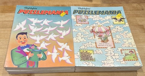 HIGHLIGHTS PUZZLEMANIA Magazine Lot Of 18 - Picture 10 of 11