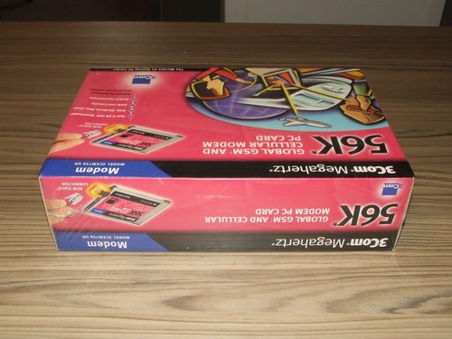 Carte PC vintage 3Com Megahertz 56K Global GSM et modem cellulaire neuve et scellée 1999 - Photo 7/24