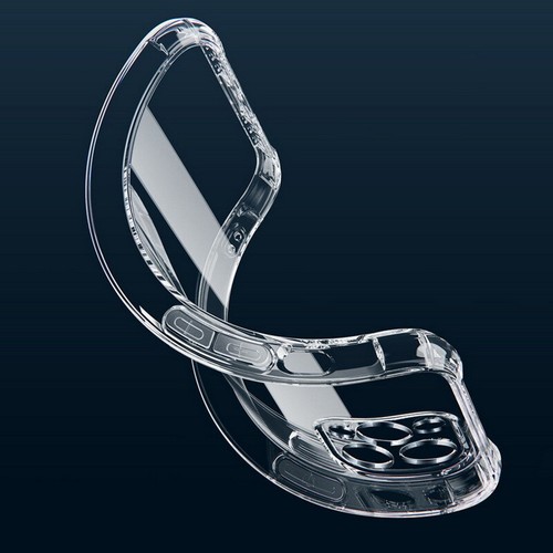 Für iPhone 16 15 14 13 12 11 Pro Max X XR 8 7 durchsichtige stoßfeste weiche Hülle Cover - Bild 6 von 19