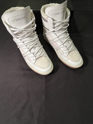 SAINT LAURENT 404661 HIGH TOPS SNEAKERS SCHUHE STIEFEL STIL GRÖSSE 38,5 8,5 AUTHENTISCH - Bild 8 von 24