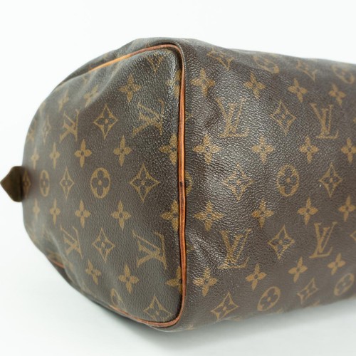 LOUIS VUITTON Monogram Speedy 30 Hand Bag M41526 LV Auth 05A014004029 - Picture 14 of 20