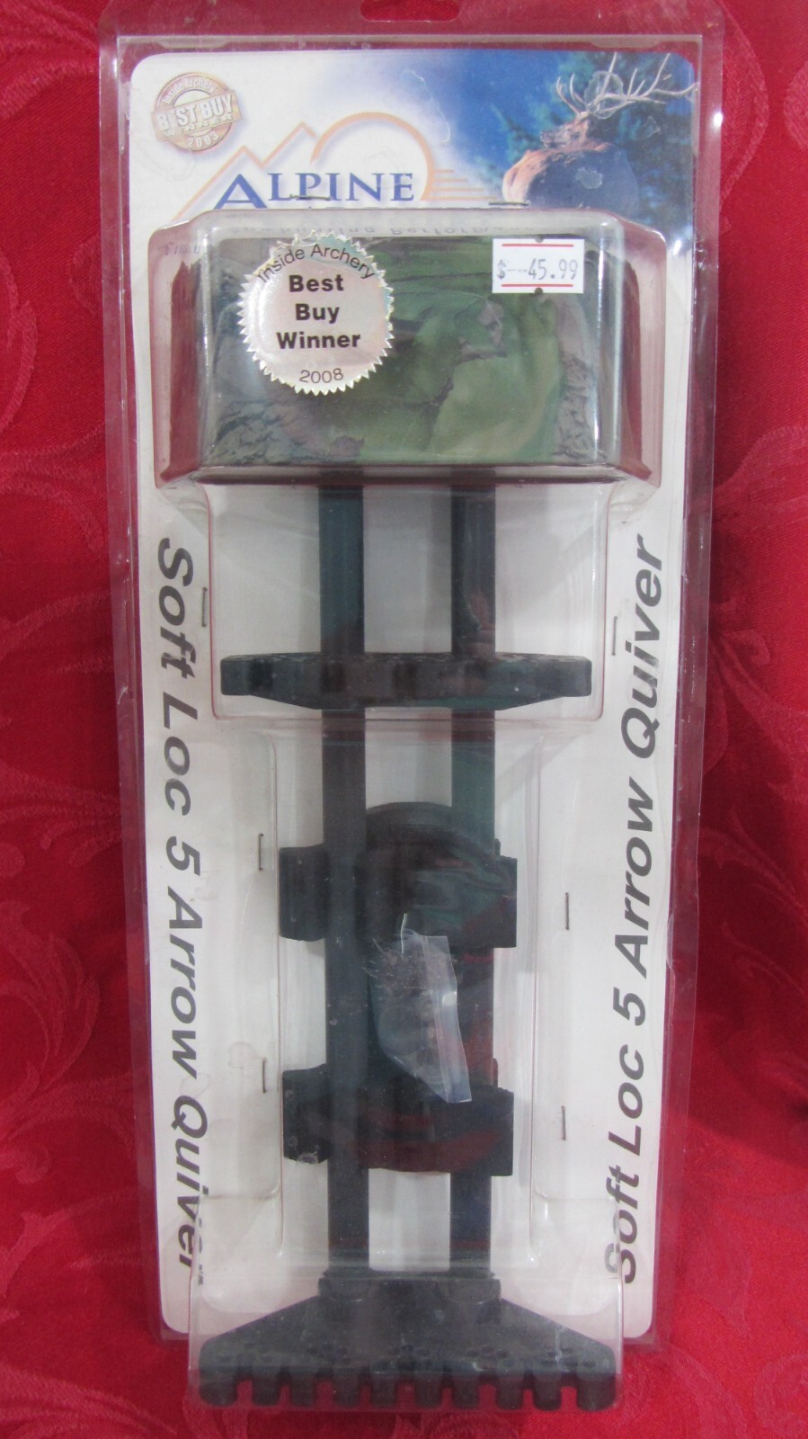 Alpine Archery Soft Loc 5 Arrow Quiver 00009 for sale online eBay