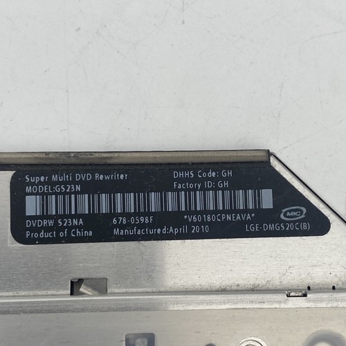 Apple MacBook Pro A1278 13" Super Drive Multi DVD-RW Laufwerk GS23N 678-0598F - Bild 2 von 5