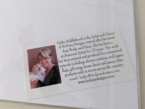 #SMILE | Be Yourself Penguins | Kathy Middlebrook wall art print drawing  - Picture 3 of 3