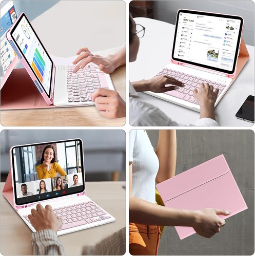 Tastatur Hülle für iPad A16 11. Generation 11" 2025 / 10. Gen 10,9" Zoll 2022 - Bild 8 von 8