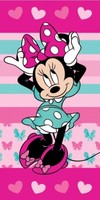Disney Minnie Maus Mouse Strandtuch Rosa MäDchen Handtuch Badetuch Duschtuch