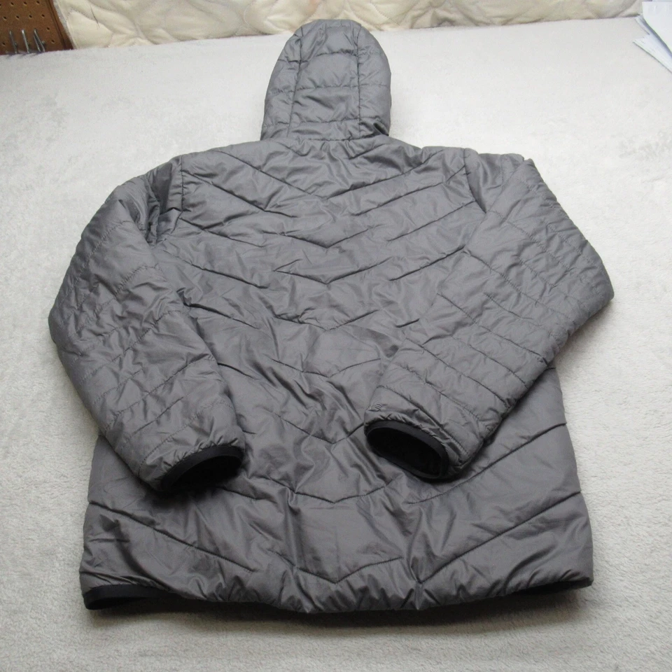 Chaqueta Under Armour Juvenil XL Gris ColdGear Reactor Con Capucha Suelta Storm 2 Puffer Foto 2 de 4