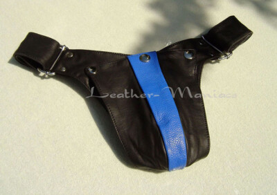 Leder-String Lederstring Jock-Strap Slip Lederlip cuir leather thong