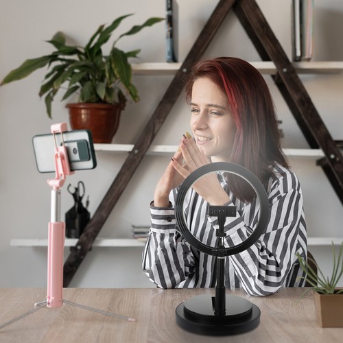 Selfie LED Light Adjustable Fill Lamp Phone Holder Lamp - 第 8/12 張圖片