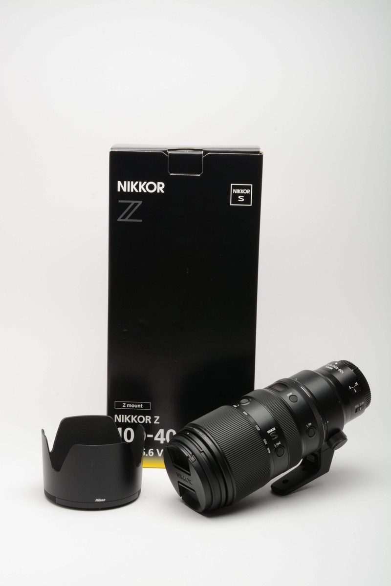 Nikon Nikkor Z 100-400mm f4.5-5.6 VR S Lens zoom lens, Mint