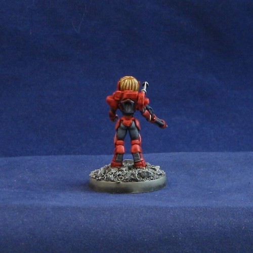 8 bemalte weibliche Space Marines Anime Girl Ground Zero Games GZG Metall Miniaturen - Bild 11 von 17