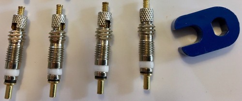4 RaceReady ...Presta Valve Cores + 1 Presta Valve Core Remover..Bicycle...MTB - Picture 6 of 15