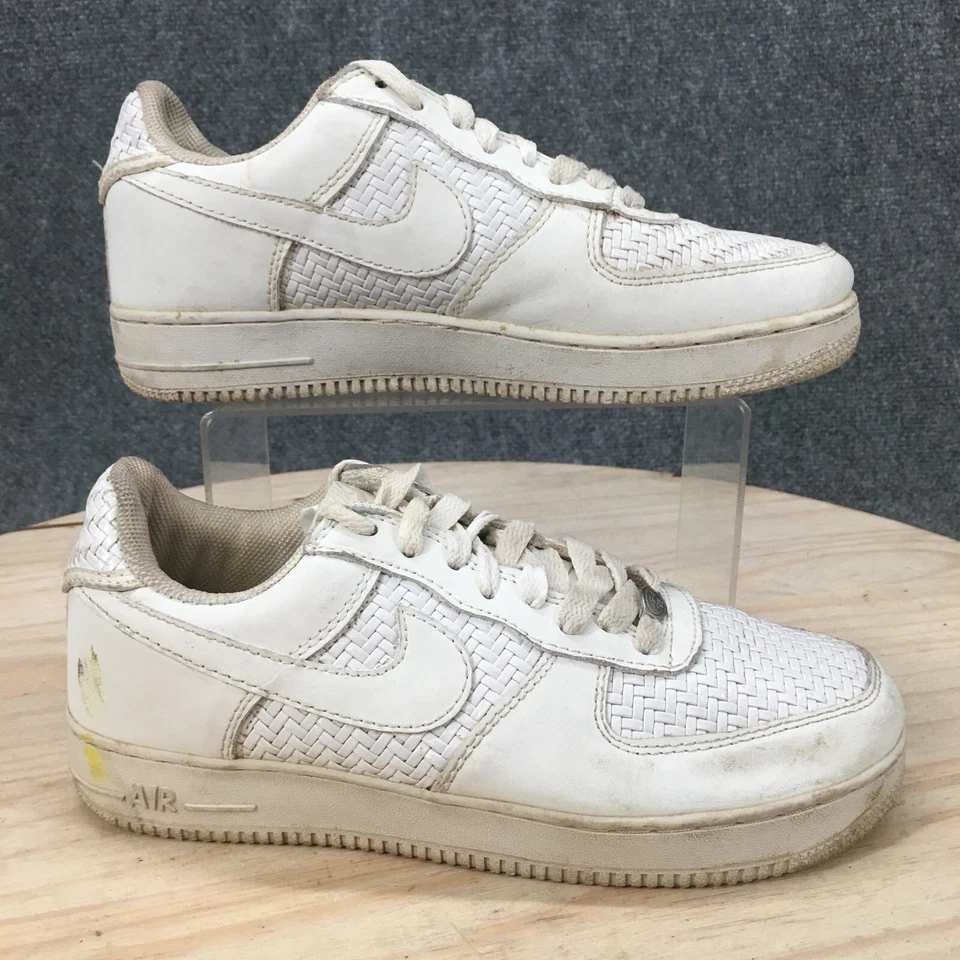Nike Shoes Womens 7 Air Force 1 Low 07  LV8 Woven Sneakers White Low Top Casual - Image 2 of 4