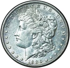 1886-S Morgan Dollar Choice AU Details - Excellent Eye Appeal & Luster