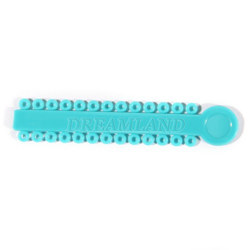 1040 Stck. Ligaturkrawatte Zahnkieferorthopädie Ring Elastisch Latexbänder 45 Farben - Bild 34 von 496