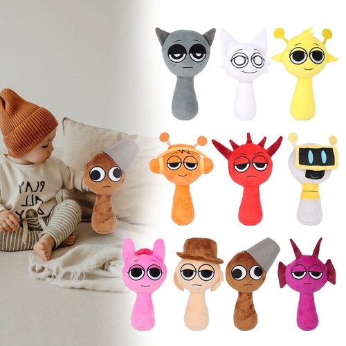 Sprunki Plush Toy Doll Simon Oren Wenda Sprunki Plushies Stuffed Doll Kids GT - Picture 12 of 83