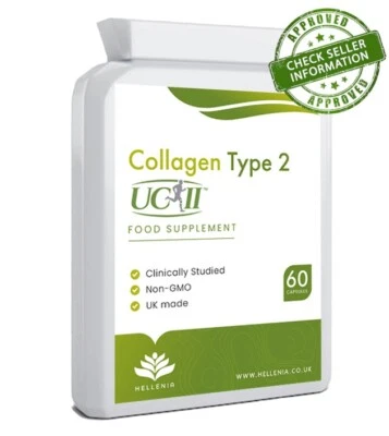 HELLENIA UC-II® Collagen Type 2 - 40mg - 60 Capsules