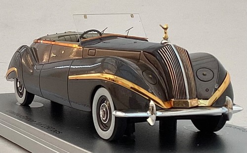 Kess Models 1947 Rolls Royce Phantom III Labourdette Vutotal Cabrio Open. Brown - Picture 2 of 10