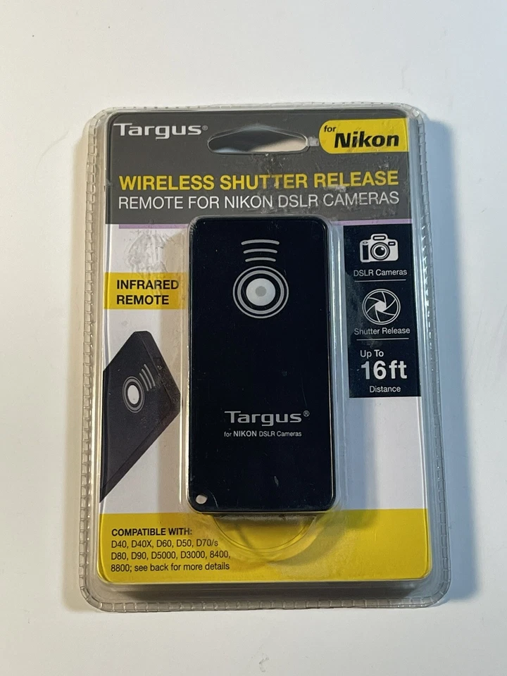 Targus Wireless Shutter Release Infrared Remote For Canon DSLR Cameras - NEW - Image 2 of 3