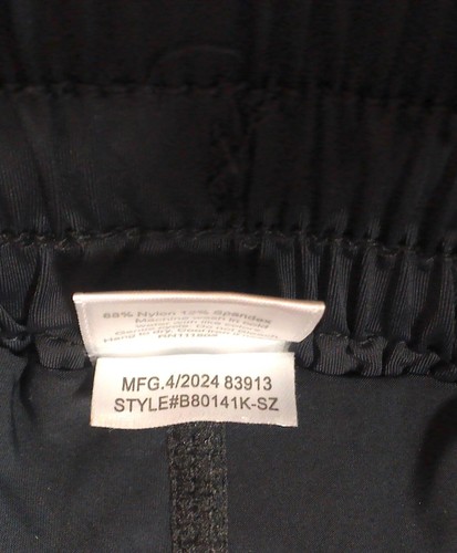 Palmetto Moon Suzette Collection Black Flyaway Shorts Girl's Youth Size M/8-10 - Picture 7 of 9