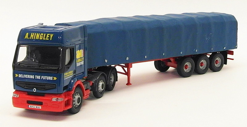 Corgi 1 50 Scale Model CC12110 - Renault Premium Slide-O-Flex Trailer - Hingley Corgi 1 50 Scale Model CC12110 - Renault Premium Slide-O-Flex Trailer - Hingley