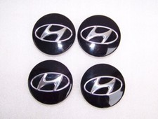 4pc Black Wheel Cap fit on 2020 2021 2022 Hyundai i10