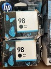 HP 98 Inkjet Print Cartridge - Black 3 Boxes And 4 Boxes 95 (some Boxed Some Not